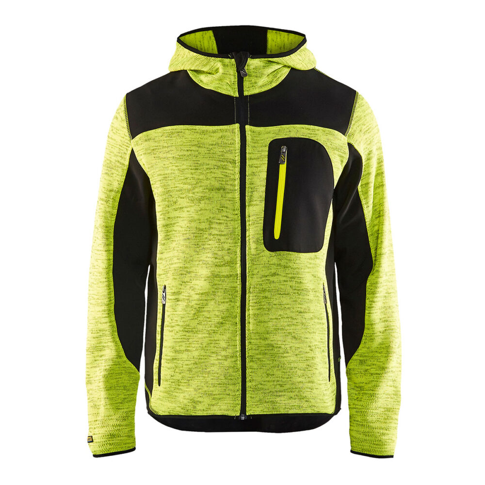 Blakläder Strickjacke mit Softshell 49302117