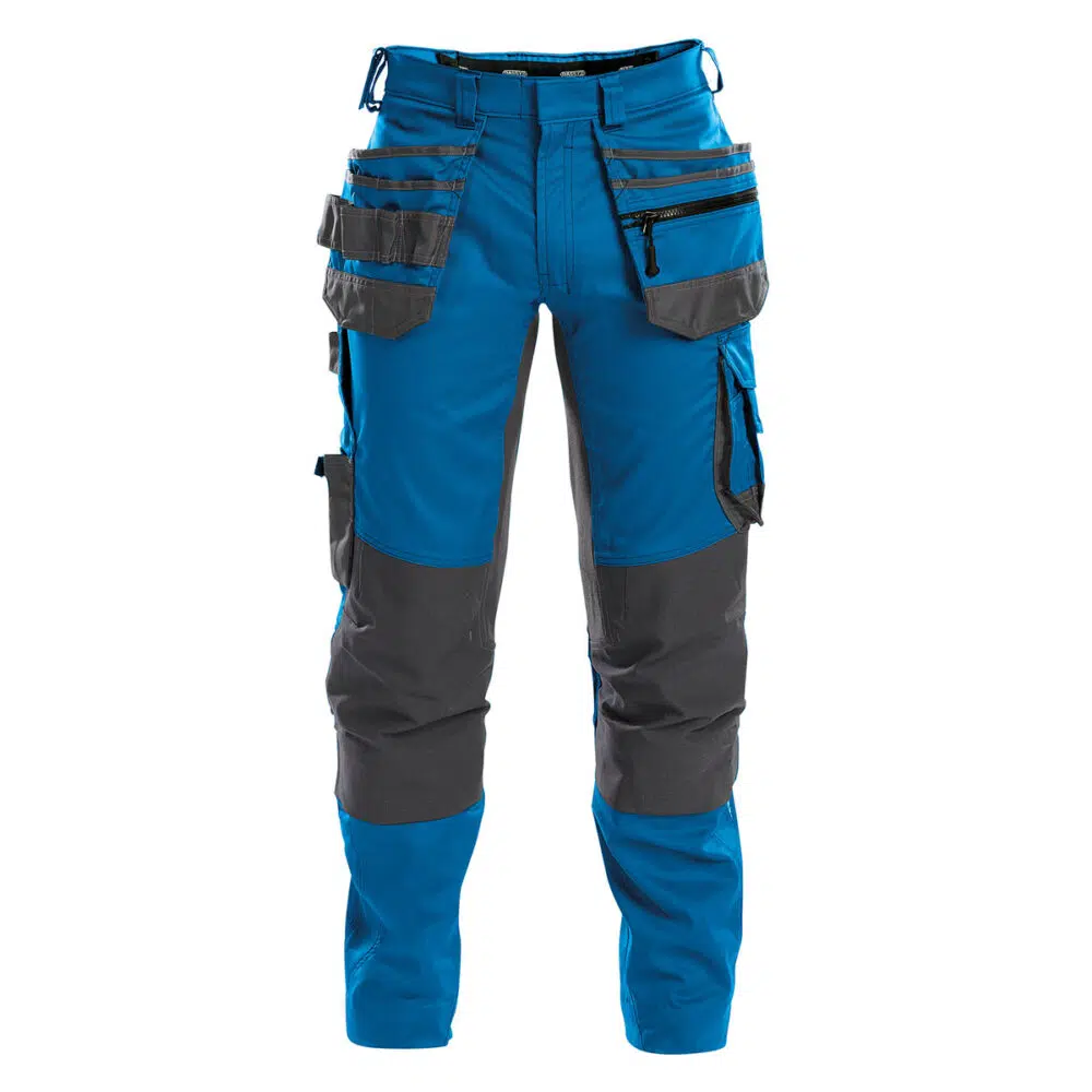 DASSY® FLUX (200975) Arbeitshose mit Stretch, Holstertaschen und Kniepolstertaschen