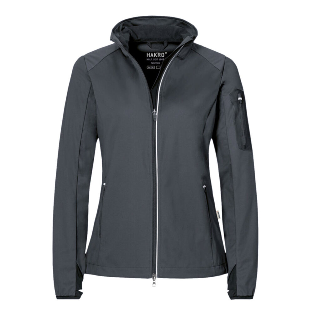 HAKRO DAMEN LIGHT-SOFTSHELLJACKE SIDNEY 256